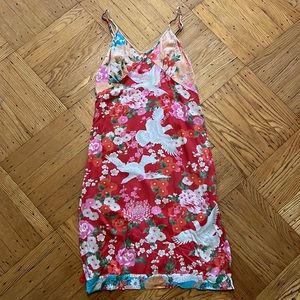Spell and the gypsy floral bird slip dress